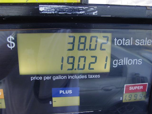 19 gallons