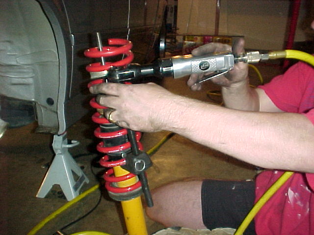 Shock compressed