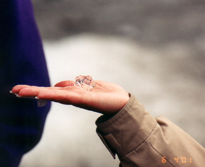 On glacier